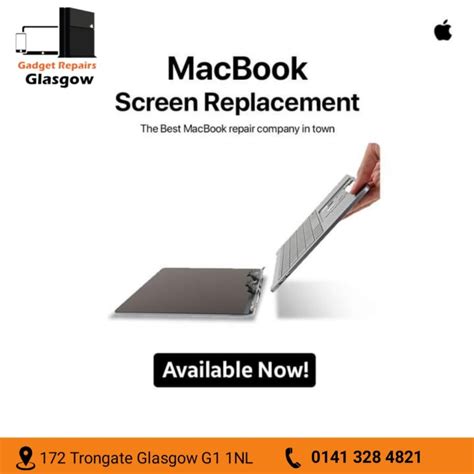 We are proud to offer MacBook Screen Replacement services