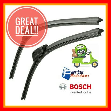 Jual Wiper Frameless Proton Persona Waja Gen 2 BOSCH Clear