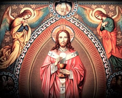 Solemnity Of The Most Holy Body And Blood Of Christ