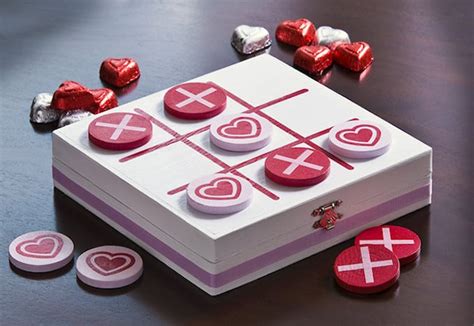 Diy Valentines Tic Tac Toe Game Mod Podge Rocks