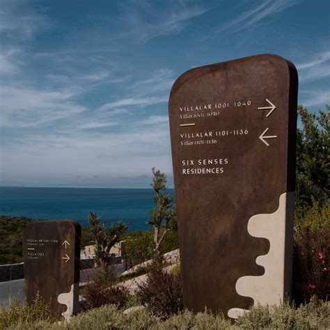 Hotel Signage Design For Six Senses Kaplankaya World Brand Design Society