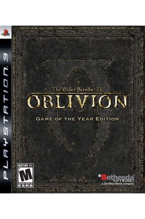 Elder Scrolls Iv Oblivion Game Ofthe Year Edition Ps Showgames Ru