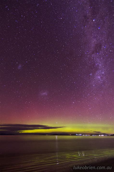 The Southern Lights, Tasmania - Luke O'Brien Photography