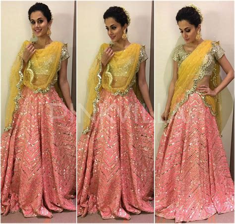 Taapsee Pannu Indian Designer Wear Traditional Dresses Indian Dresses