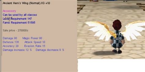 Beli Accessory Ancient Hero S Wing Normal Ahw N Xg 10 Seal Online Blades Of Destiny Terlengkap