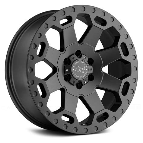 Black Rhino Warlord Wheels Matte Gunmetal Rims