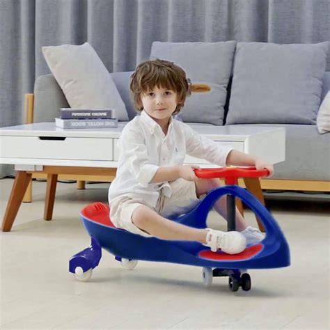 Carrinho Gira Carro Zippy Car Azul Zippy Toys