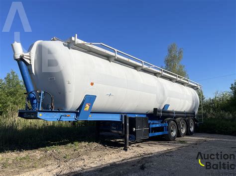 Buy Spitzer Silo Tank Trailer By Auction Lithuania Kaunas BA40061