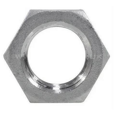 Mm Mild Steel Hex Lock Nut At Rs Kg Mild Steel Hexaginal Nuts