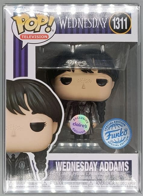 1311 Wednesday Addams Metallic Television Wednesday Funko POP Walmart