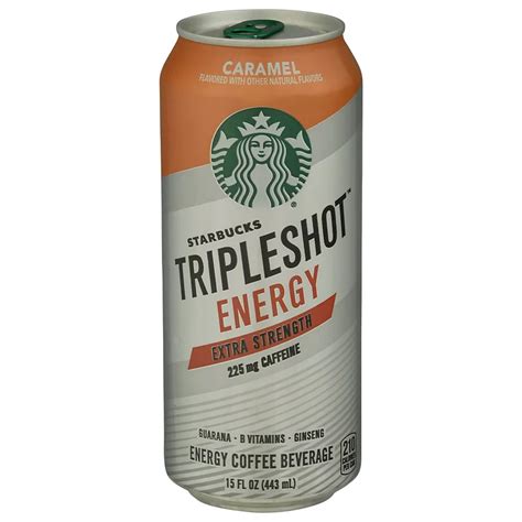 Starbucks Triple Shot Energy Extra Strength Caramel Coffee Beverage Shop Coffee At H E B