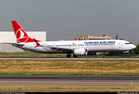 Tc Lya Turkish Airlines Boeing 737 9 Max Photo By Alexey Litvinov Id 1635264