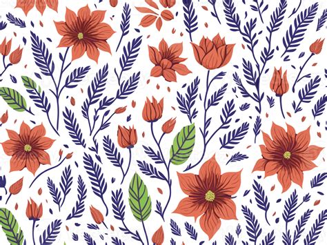 Flower pattern design illustration. Beautiful elegant floral pattern art for print, wallpaper ...