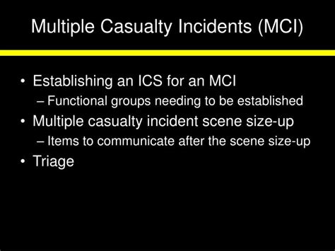 PPT Medical Incident Command PowerPoint Presentation ID 5988230