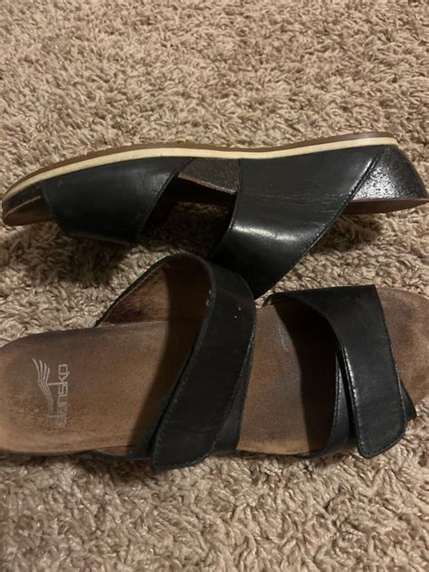 Dansko Maddy Slip On Wedge Sandal For Women Comforta Gem