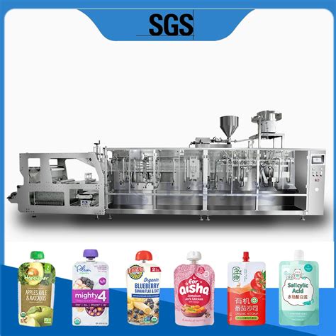 High Speed Duplex Doypack Stand Up Pouch Bag Packing Machine China