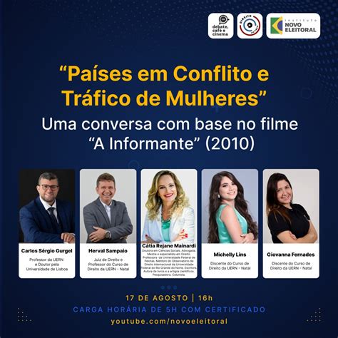 Curso De Direito Da Uern Natal Promove Debate Sobre Tr Fico