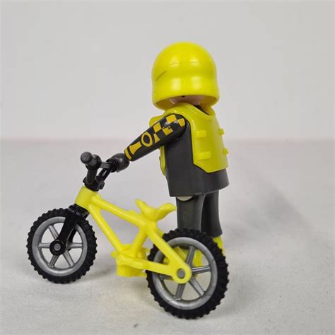 Playmobil Vélo figurine Label Emmaüs