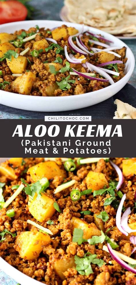 Aloo Keema Ground Beef And Potato Curry Chili To Choc Beef