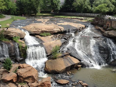 Reedy River Falls River Falls Greenville Beautiful Places To Visit