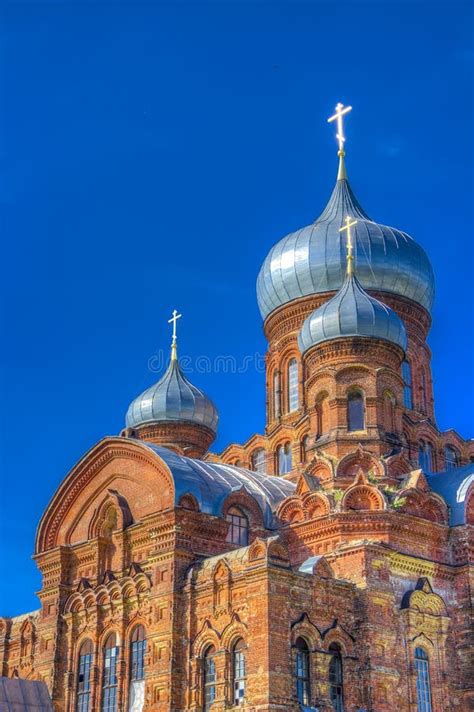 Kloster Russlands Kasan Danilov Stockbild Bild von fassade hügel