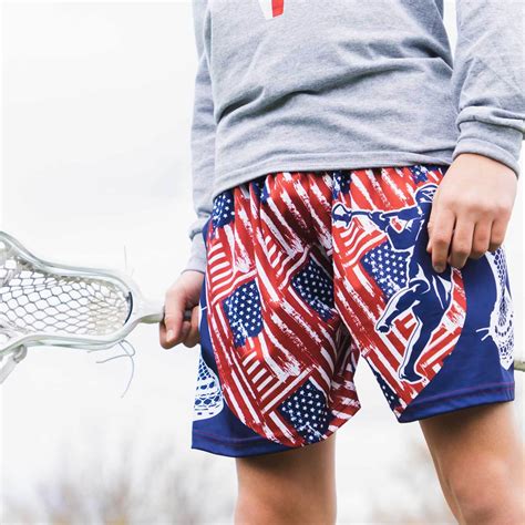 Usa Lacrosse Shorts Chalktalksports