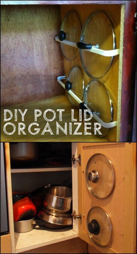 20+ Pot Lid Organizer Diy