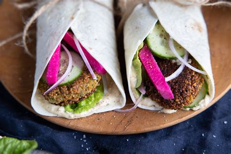 Lebanese Falafel Wrap Recipe | Besto Blog