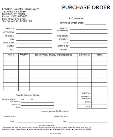 sample order templates ai psd