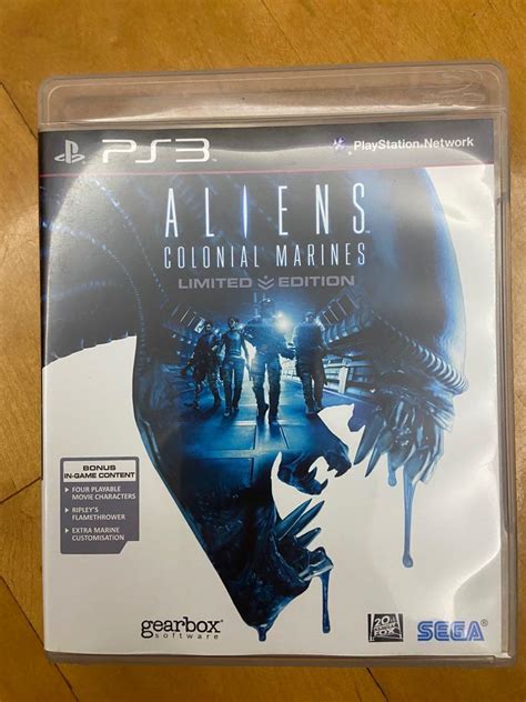 Ps Aliens Colonial Marines Limited Edition