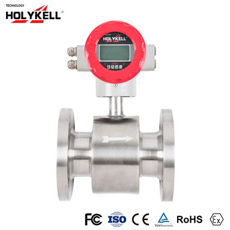 Sanitary Type Electromagnetic Flow Meter For Food China Lpg Flow