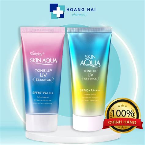 Kem Chống Nắng Sunplay Skin Aqua 80g Tone Up Uv Essence Spf 50 Nhật Bản Shopee Việt Nam