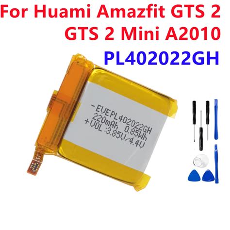 Rel Gio Inteligente Pl402022gh Bateria Para Huami Amazfit Gts2 Gts 2