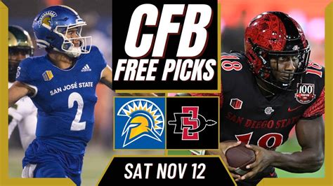 San Diego State Vs San Jose State Cfb Picks And Predictions Week 11