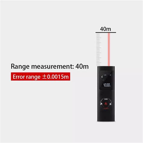 KIPRUN Rangefinder Mini Handheld 40M Smart Digital Laser Distance