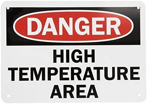 Amazon Co Jp Smartsign Aluminum Osha Safety Sign Legend Danger High