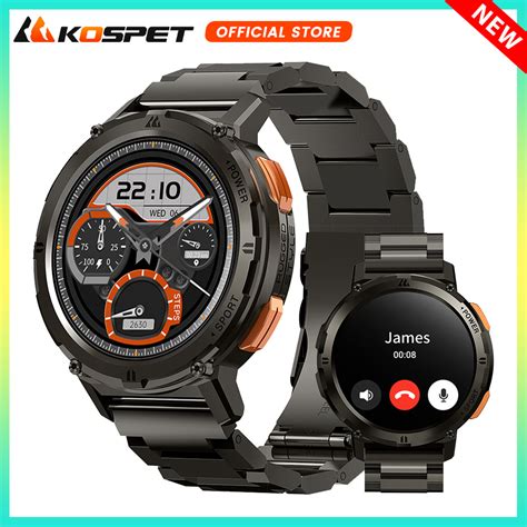 Nuevo Kospet Tank T Ultra Fitness Smartwatch Hombres Militar