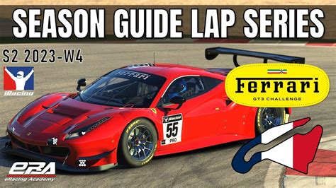 Iracing Ferrari Gt Challenge S W Magny Course Guide Lap