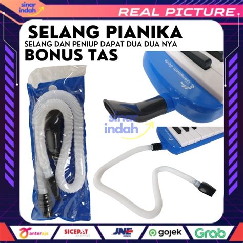 Jual Selang Pianika Untuk Semua Merek Pianika Alat Musik Tiup Bonus Tas