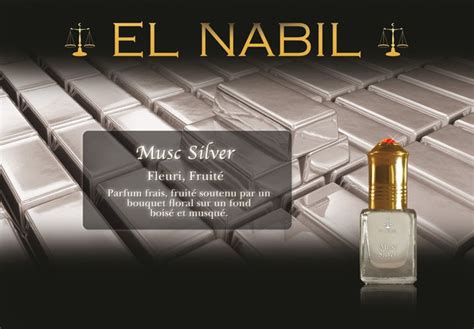 Parfum Musc Silver El Nabil Ml Alif Store