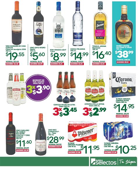 S Per Oferta De Bebidas En S Per Selectos Agosto Tuofertasv