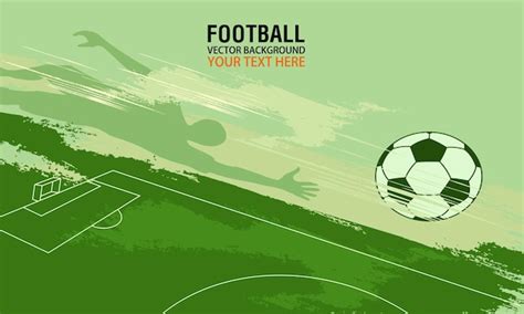 Premium Vector | Football or soccer abstract background Soccer Template ...