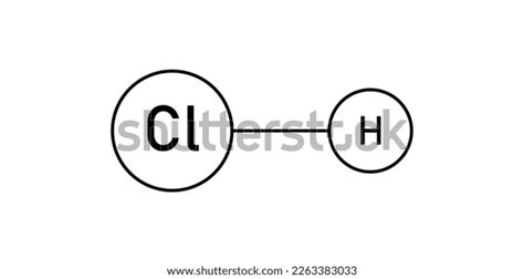 Bond Polarity Hydrochloric Acid Hcl Molecule Stock Vector (Royalty Free) 2263383033 | Shutterstock