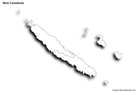 Mapas De Muestra Para Nueva Caledonia