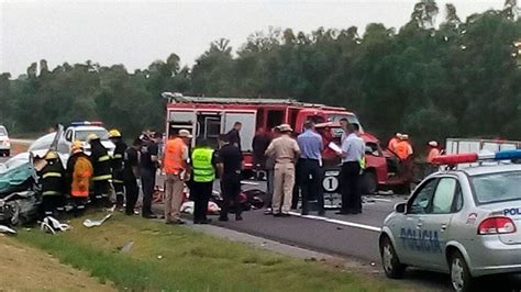 Primeras Imágenes Del Accidente Fatal En La Ruta 1 De Uruguay La Nacion