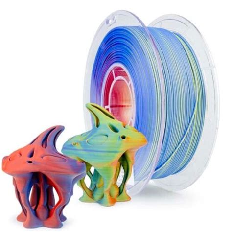 Ziro Tri Color Matte Pla D Printing Filament Neon Mm Kg Roll Ebay