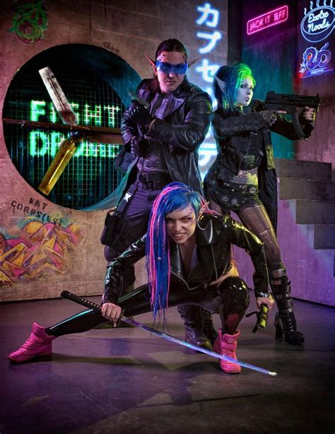 Shadowrun Cosplay By Octokuro On Deviantart Shadowrun Cyberpunk