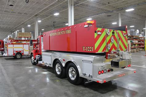 Fouts Bros Beaver Lake Fire Dept Gallon Tanker Back Left