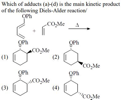 Dipolar Cycloaddition Pericyclic Reactions MCQ Questions For CSIR NET