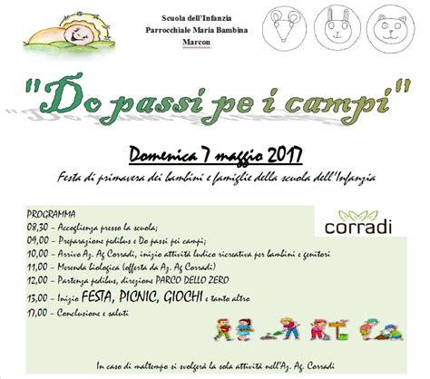 Festa Di Primavera 7 Maggio Scuola Dellinfanzia Paritaria Maria Bambina Di Marcon